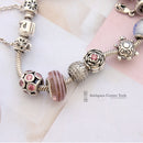 Genuine Silver Pandora Bracelet with 12 Charms