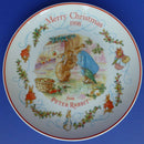 Wedgwood Beatrix Potter Peter Rabbit Happy Birthday Plate - 1999