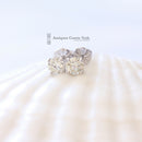 18ct White Gold Diamond Earrings 0.57ct
