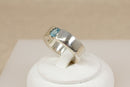 Silver & Topaz Statement Ring
