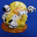 Royal Doulton 101 Dalmatians - Pups In The Chair DM11 (Boxed)