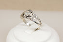 Finely Made Scottish Design Sterling Silver & Moonstone Ring