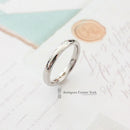 Boodles Platinum Court Wedding Band