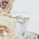 Platinum Certified 0.57ct Diamond Solitaire Ring