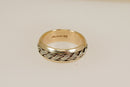 9ct Welsh Gold ‘Woven Lives’ Wedding Band by Cymru-y-Metel
