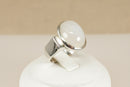 Silver & Moonstone Statement Ring