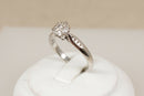 Superb 18ct White Gold Diamond Cluster Ring – 0.33ct Total Diamond Weight