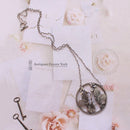 Vintage 1940's Silver Georg Jensen Butterfly Pendant Design 105
