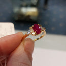Ruby and Diamond Ring (Reserved for AB)
