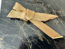 Vintage 1966 Christian Dior Gold Plated Mesh Brooch