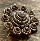 Modern Mid Century Norwegian 830 Silver J Tostrup Modernist Brooch