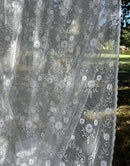 Flora Sprig A Laura Ashley Beautiful period floral Curtain Panelling 60”wide per metre
