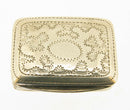 Georgian Solid Sterling Silver Vinaigrette Birmingham 1829 Thomas Freeman