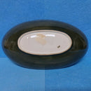 A Moorcroft Oval Bowl in the Coral Hibiscus Design by Walter Moorcroft