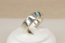 Silver & Topaz Statement Ring