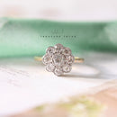 18ct Diamond Daisy Cluster Ring 1.20cts