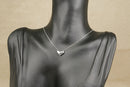 Silver Heart Pendant & Chain