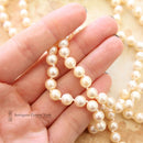 Double Row Cultured Pearls with Victorian 15ct Amethyst Clasp