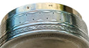 French Silver Circular Box, Circa 1910. 2.5 troy ounces.
