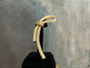 Vintage Christian Dior Statement Rope Gold Plated Brooch