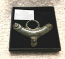 A Very Large Roman Bronze Phallic Pendant.