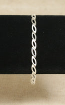 Silver Marquis Link Bracelet