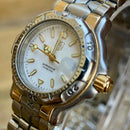 Vintage TAG Heuer Professional Ladies Watch 18K Gold & Steel 200m Quartz Ref WH1351