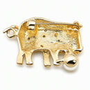 Costume Pig Brooch