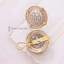 Theo Fennell Large 18ct Diamond Cluster Earrings