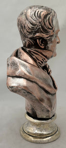 The Duke of Wellington, A Silver Plate on Copper Bust in the Manner of Elkington.