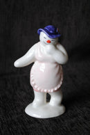 Royal Doulton Snowman Figure Royal Doulton Snow lady figurine DS8 Royal Doulton Lady Snowman
