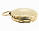 Novelty Georgian English Silver Circular Vinaigrette Birmingham 1833 John Lawrence & Co