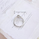 18ct White Gold Oval Diamond Solitaire