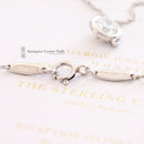 Tiffany & Co. Elsa Peretti Platinum & Diamond Pendant