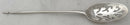 Mid 18th Century Silver Mote Spoon.