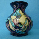 Moorcroft Weasel Fish Vase from the Moroccan Myths Collection