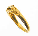 Edwardian 18ct Gold 5 Stone Diamond Ring 0.30 Carat Original Box