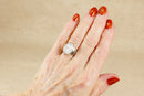 Silver & Moonstone Statement Ring