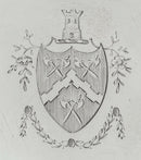 George II Silver Waiter, Provenance: Collection of Charlie & Shirley Watts. London 1753 William Justis. 9.9 troy ounces.