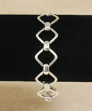Stunning Old Florence Italian Sterling Silver Designer Bracelet – London Hallmarked