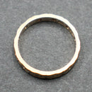 9ct gold spinel set full eternity ring