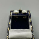 9ct Gold and Pearl stud earrings