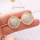 Theo Fennell Large 18ct Diamond Cluster Earrings