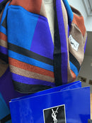 Vintage Yves Saint Laurent (YSL) Silk Scarf – Unworn with Original Gift Envelope