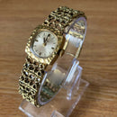 Ladies Gold Plated Edox Cocktail Watch | Swiss Made