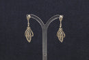 Art Deco Silver & Marcasite Earrings