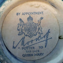 A Moorcroft Vase in the Hibiscus Design. Royal Appointment Label.