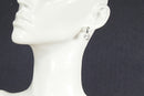 Silver & Crystal Ear Studs