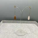 9ct Gold and Quartz Earrings