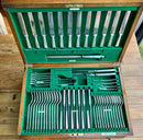 Exceptional Garrard & Co. Sterling Silver 101 Piece Flatware Service | Sheffield 1962 | Original Canteen | Free Personal Delivery